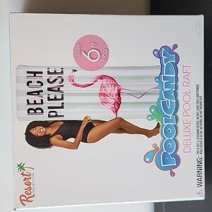 Pool Candy Deluxe Pool Raft - Beach Please